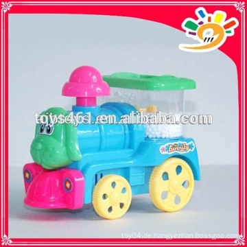 Buntes Plastic Pull Line Train Spielzeug